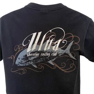 Crazy Shirts HI "Ulua Shoreline Casting Club" T-Shirt Men's S